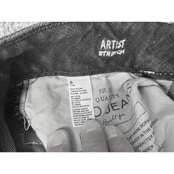 American Eagle Woman’s Jeans/Pants, Artist Series, Artist Stretch, 8 Long/Tall - Picture 8 of 11